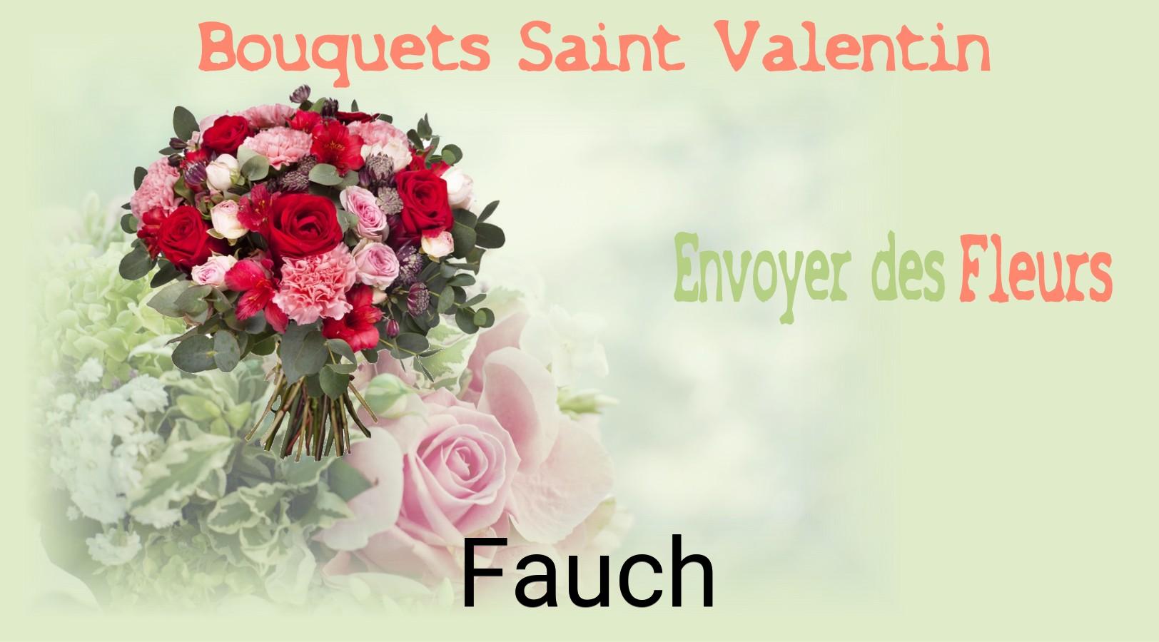 Roses de Saint-Valentin livrées à Fauch